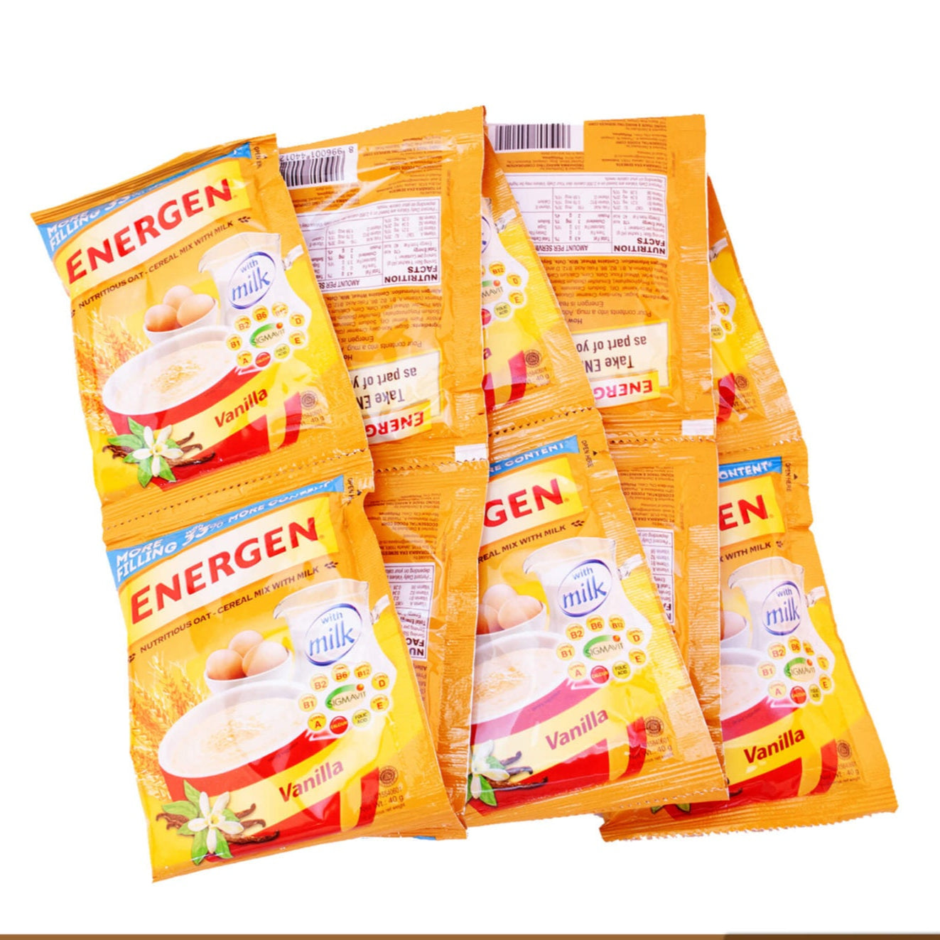 Energen Vanilla 10x40g Hanger