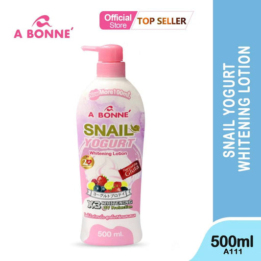 A bonne Snail White Glutathione Lightening Lotion Pump 500ml