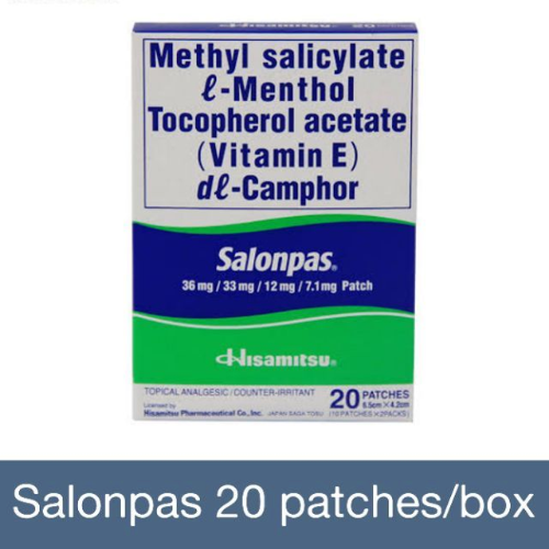 Salonpas 20 Patches