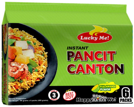 Lucky Me Pancit Canton Kalamansi 6x60g